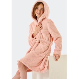 Schiesser Bademantel Teddy-Fleece rosé - Original Classics 140