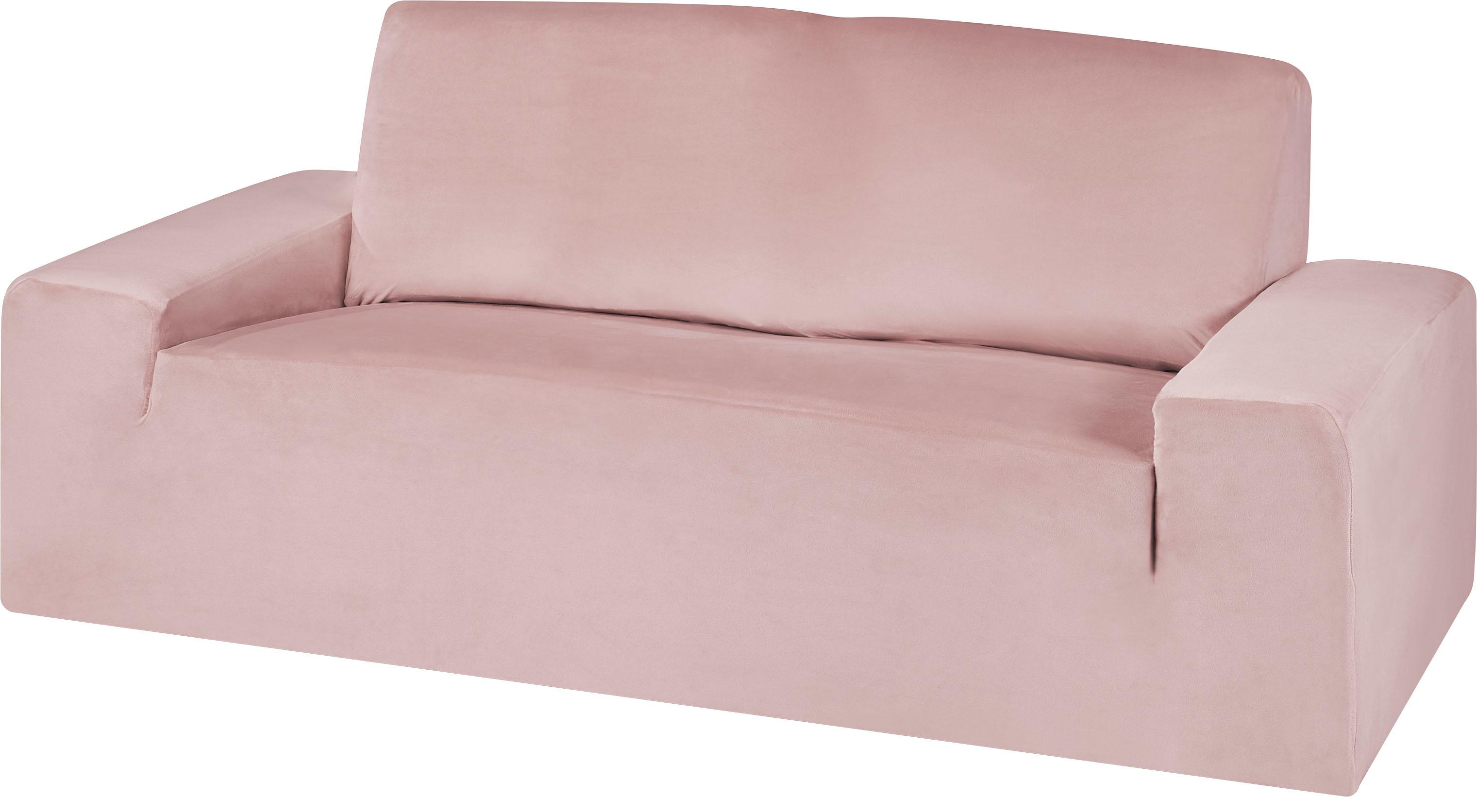 Dohle&Menk Sofahusse »Susi«, (1 St.), samtige Microfaserware rosa