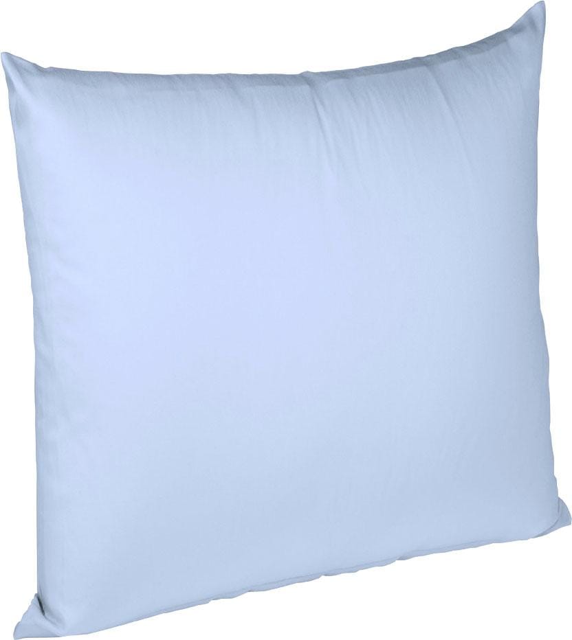 fleuresse Kissenbezug »Colours Interlock Jersey«, (2 St.), in bügelfreier... blau  2x 40x40 cm