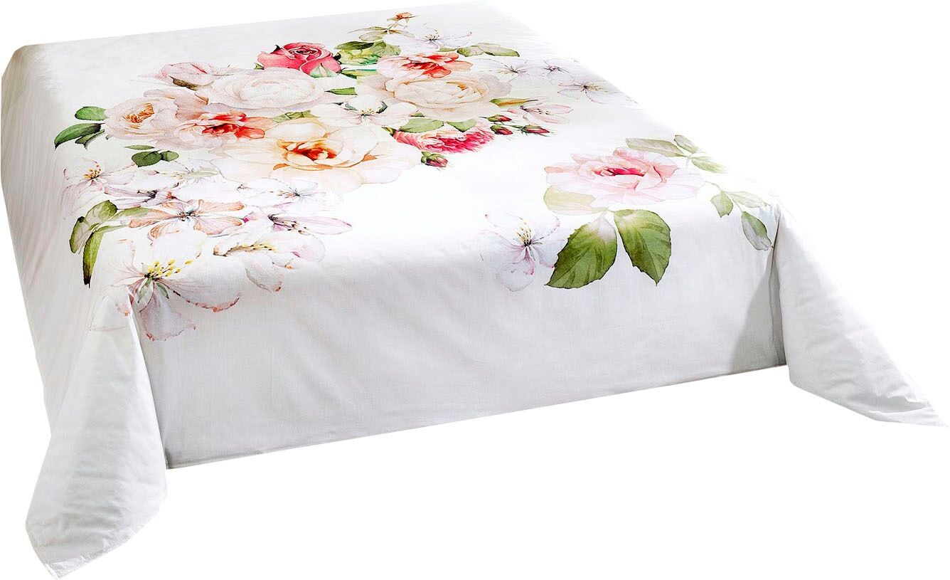 Dohle&Menk Tagesdecke »Rose«, mit Digitaldruck bunt  220x250 cm