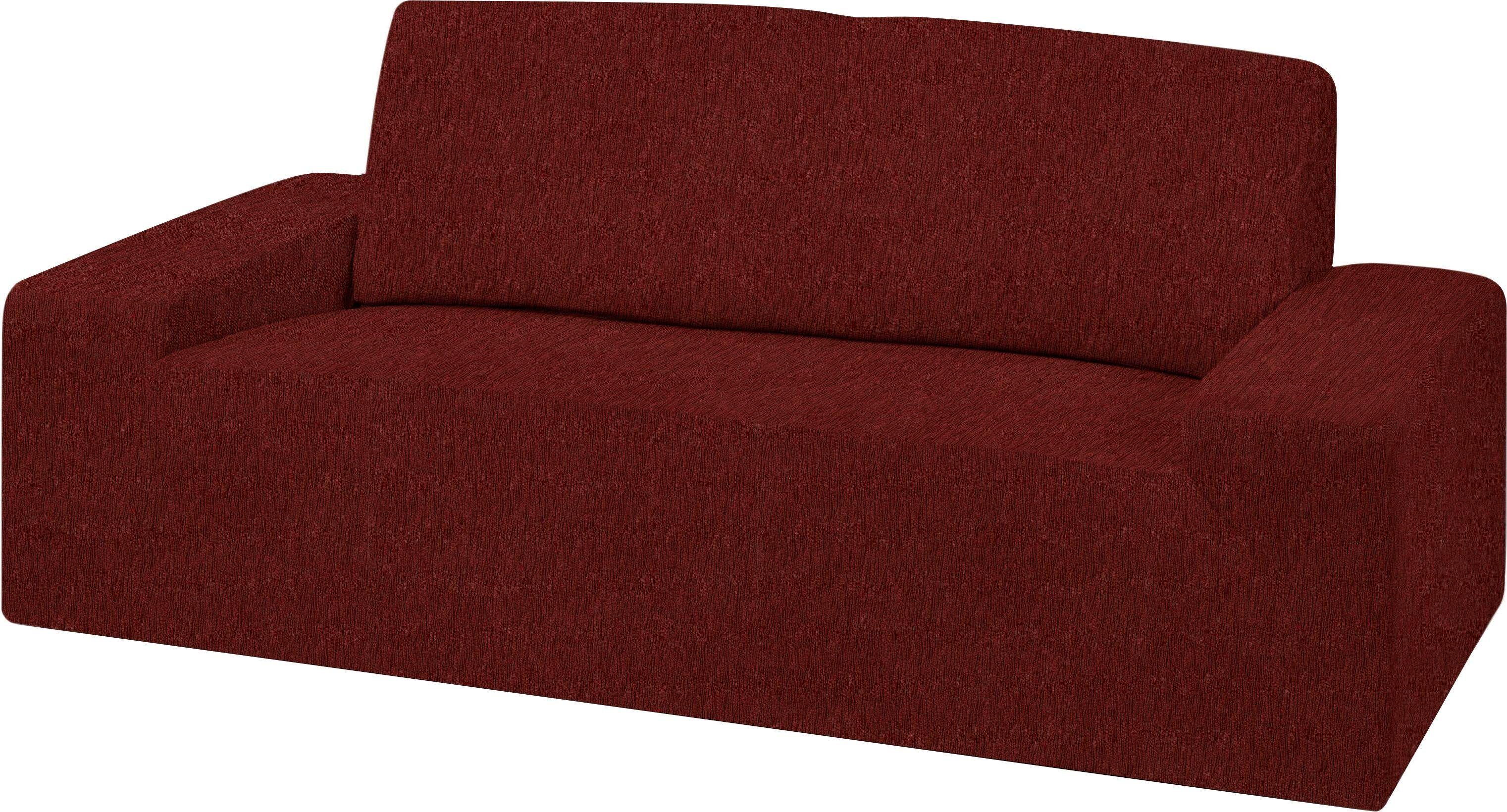 Dohle&Menk Sofahusse »Teide«, (1 St.), monoelastische Stretchware mit hohem... rot