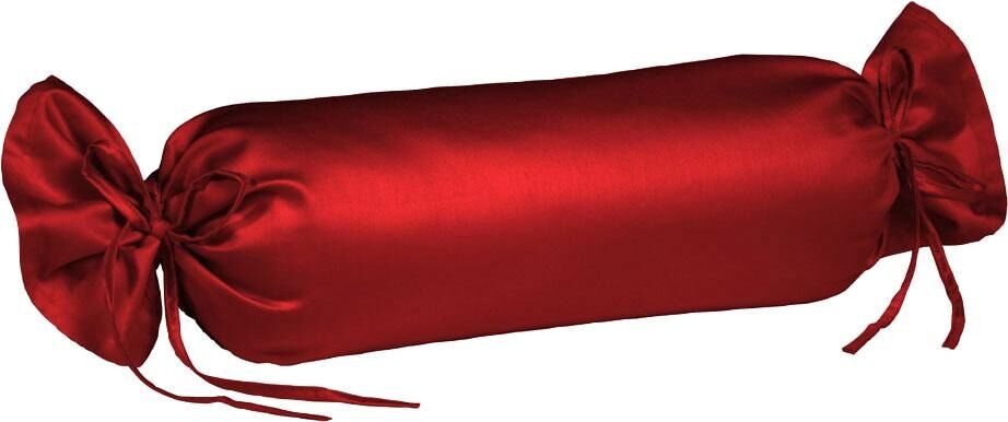 fleuresse Nackenrollenbezug »Colours Interlock Jersey«, (2 St.), in... rot  2x 15x40 cm