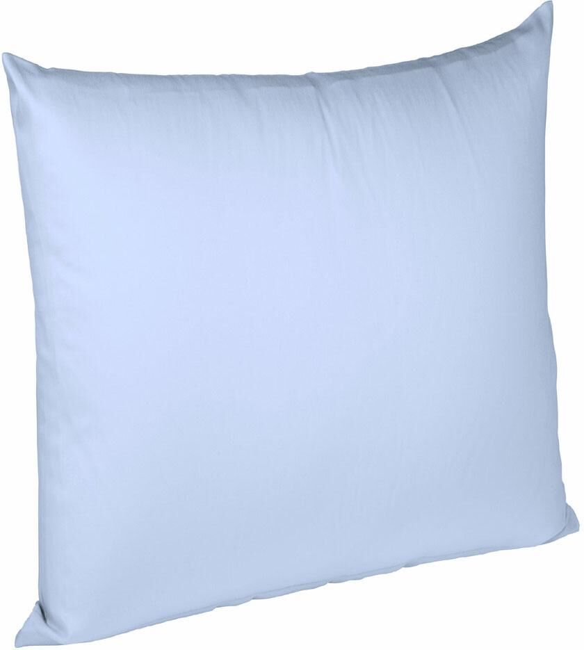 fleuresse Kissenbezug »Colours«, (2 St.), aus feinstem Mako-Satin blau Größe 2x 80x80 cm