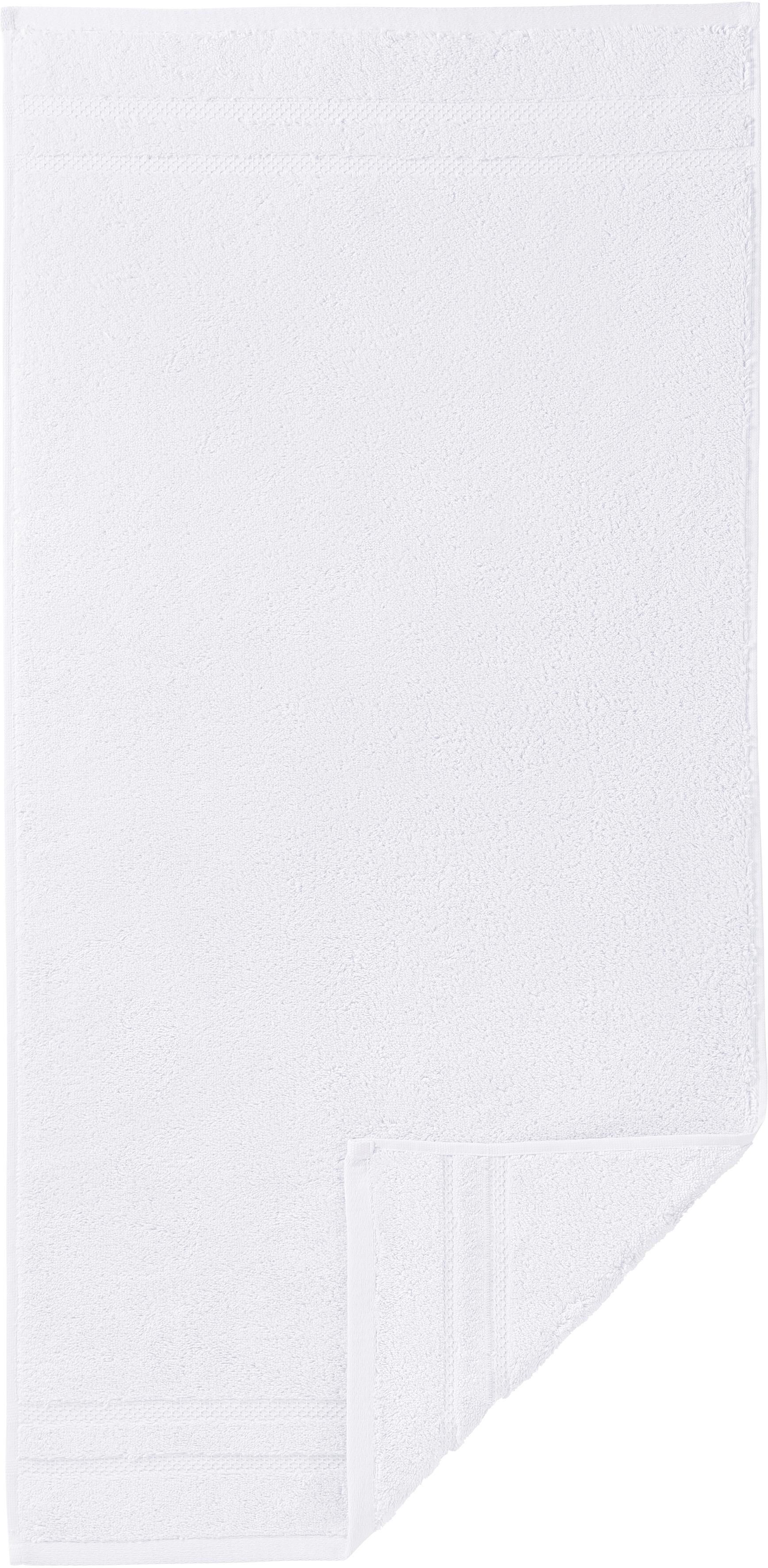 Egeria Badetuch »Micro Touch«, (1 St.), mit Bordüre weiss Größe 1x 70x140 cm
