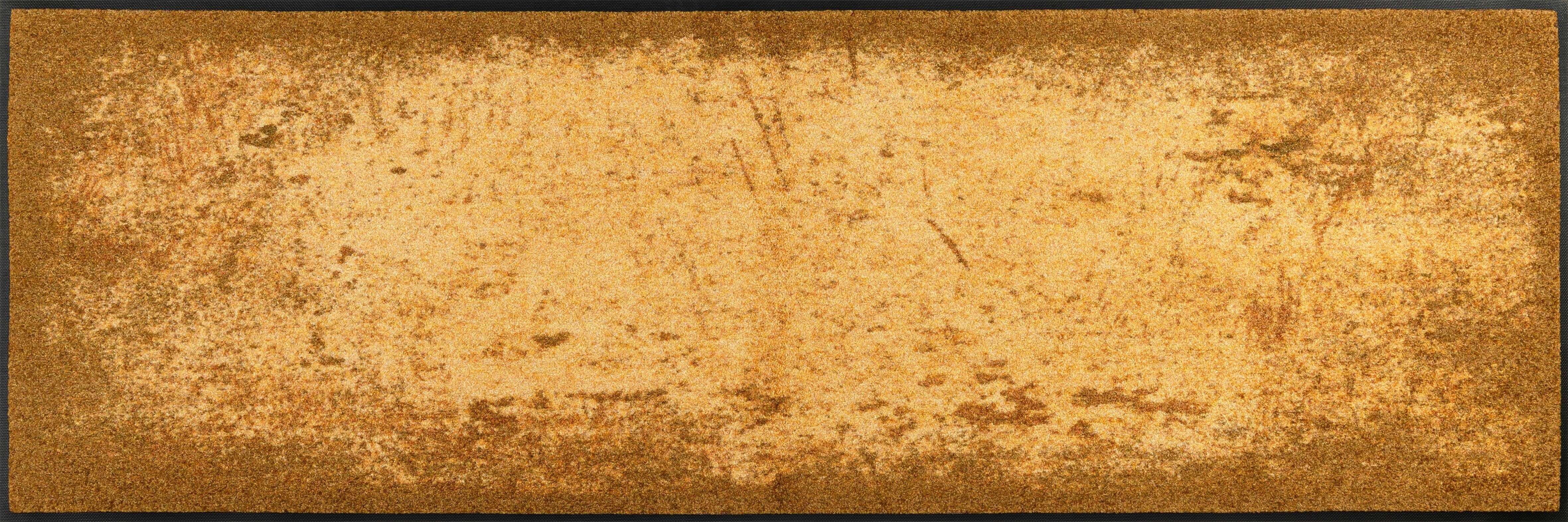 wash+dry by Kleen-Tex Läufer »Shades of Grey«, rechteckig, 7 mm Höhe,... gelb Größe 60x180 cm