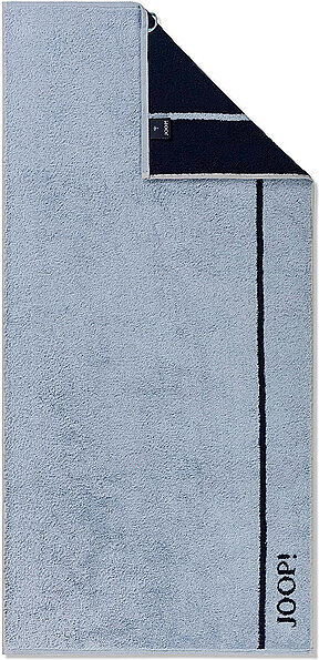 JOOP Duschtuch Lines Doubleface 80x150cm Pool/Blau blau   1680