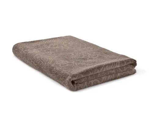 Tchibo XL-Frottier-Badetuch - Tchibo - Taupe Baumwolle