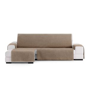 Toscohome Schonbezug 240 cm für Sofa Halbinsel links Farbe beige - Valeria