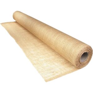 polstereibedarf-online 25 Meter Rolle / 35m² Jute Stoff   Sackleinen 185g/m² 140cm breit grobe leicht