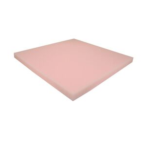 polstereibedarf-online Schaumstoff Rücken Kissen Rosa 50cm x 50cm x 3cm RG 24/22 sehr weich