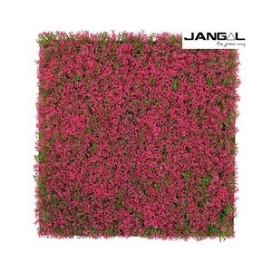 Wandpaneel Jangal Modular Wall 11114 Pink Design Grass 52 x 52 cm