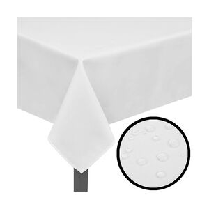 vidaXL 5 Tischdecken Weiß 250 x 130 cm