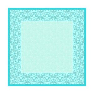 100x DUNI Dunicel® Mitteldecken 84 x 84 cm Breeze Mint Blue