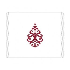 Sovie HORECA Eierwärmer Royal Line Bordeaux aus Tissue 9-lagig, 105 x 82 mm, 150 Stück - Ornamente