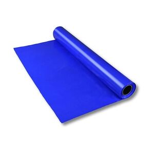 1x LDPE-Folie Dekofolie Tischdecke blau opak 2300mm x 50m 100my