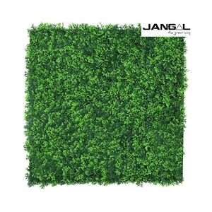 Wandpaneel Jangal Modular Wall 11120 Mixed Green Design Grass 52 x 52 cm