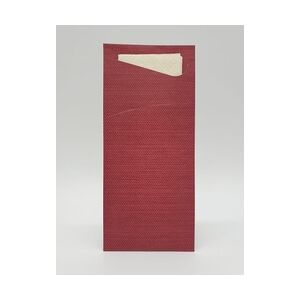 500 Serviettentaschen / Bestecktaschen Duni Sacchetto® Tissue Bordeaux