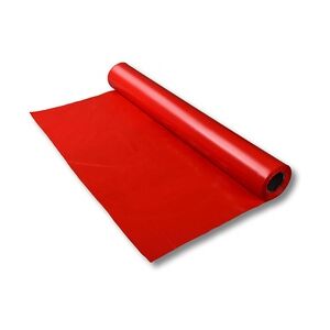 1x LDPE-Folie Dekofolie Tischdecke rot opak 2300mm x 50m 100my