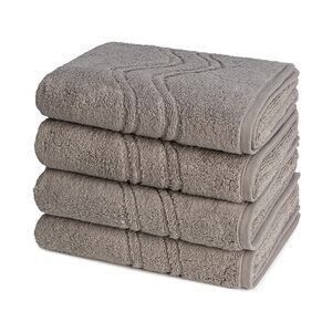 Ross Cashmere feeling Handtuch-Set (4er-Set) Handtücher Grau