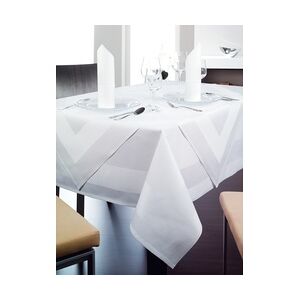 Linco Textilvertrieb GastroHero Tischwäsche Madeira, 100% Baumwolle, 4-seitiger Atlaskante, 130 x 190 cm   Mindestbestellmenge 2 Stück
