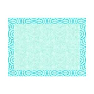 1000 Papier-Tischsets 30 x 40 cm Breeze Mint Blue