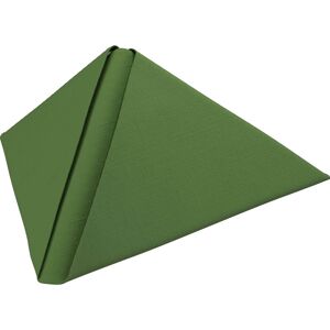 Serviette Dunilin Leaf Green 40x40 cm 1/4 Falz 45 Stück