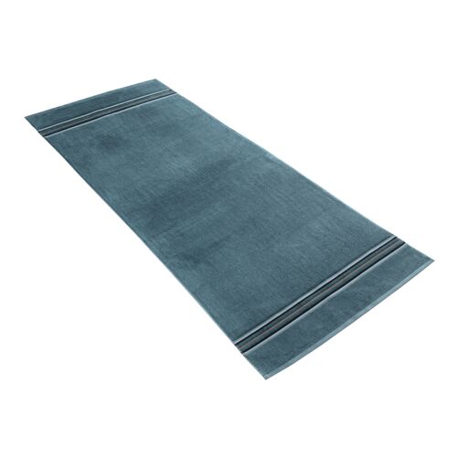 Vossen AKIRA Saunatuch – polo blue – 80×200 cm