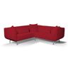 Dekoria Bezug für Strömstad 3+2-Sitzer Sofa, rot, Bezug für Stromstad 3+2-sitzer, Etna (705-60)