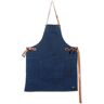 Dutchdeluxes BBQ Style Schürze - dark blue - 81x68 cm