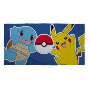 Pokemon Håndklæde 70x140 cm Pikachu & Squirtle