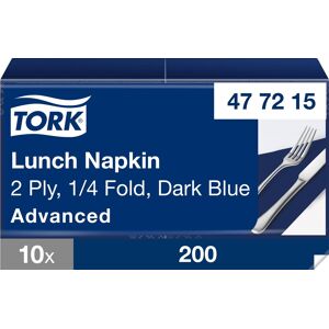 Tork Frokostserviet, 2-Lag, Blå, 200 Stk