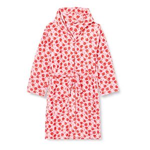 Playshoes Fleece Bathrobe, Unisex Children's Dressing Gown, strawberries