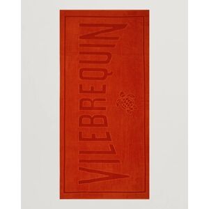 Vilebrequin Sand Organic Cotton Towel Brique men One size Rød