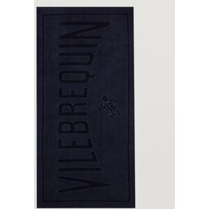 Vilebrequin Sand Organic Cotton Towel Bleu Marine men One size Blå