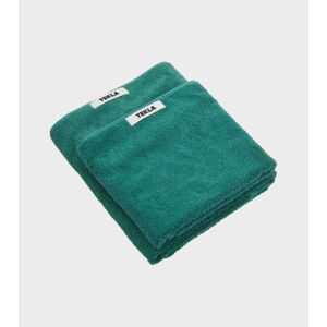 Tekla Hand Towel 50x90 Teal Green 50x90
