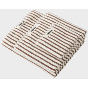 Tekla Hand Towel 50x90 Kodiak Stripes ONESIZE