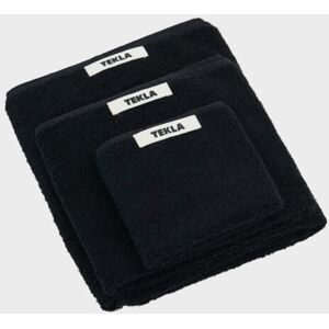 Tekla Hand Towel 50x80 Black ONESIZE