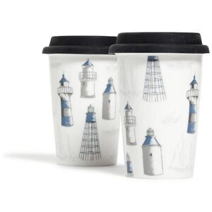 Lord Nelson Victory 410842 2-Pack Mugs Fyrar White One Size