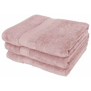 Borg Living Badelagen - 100x150 cm - Støvet rosa - 100% Egyptisk bomuld - Luksus håndklæder fra By Borg