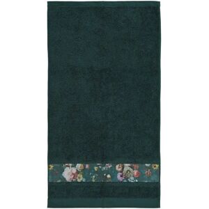 Essenza Fleur - Håndklæder - 60x110 cm - Mørke grøn- 100% bomuld - Håndklæder fra