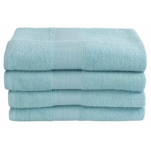 By Borg Gæstehåndklæde - 40x60 cm - Blå - 100% bomuld - Frottehåndklæde fra