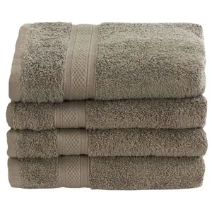 Borg Living Håndklæde - 50x100 cm - 100% Egyptisk bomuld - Grøn - Luksus håndklæder fra 