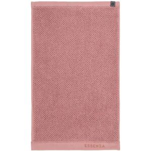 Essenza håndklæde - 50x100 cm - Rosa - 100% økologisk bomuld - Connect uni bløde håndklæder