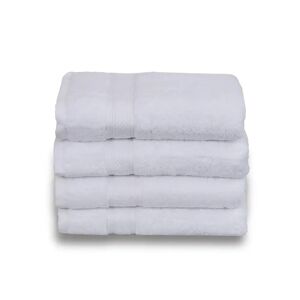 Borg Living Håndklæde egyptisk bomuld - Gæstehåndklæde 40x60cm - Hvid - Luksus håndklæder fra By Borg