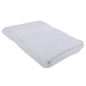 By Borg Økologisk håndklæde - 50x100 cm - 100% GOTS-certificeret bomuld - Hvidt håndklæde fra Premium