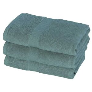 Egeria Håndklæde - 50x100 cm - Diamant - Petrol - 100% Bomuld - Bløde håndklæder fra
