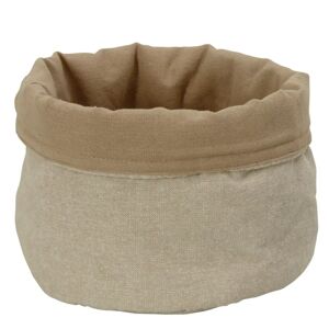 Nordstrand Home Brødpose - Ø20 cm - Beige/sandfarvet - Flot og praktisk brød pose i 100% Bomuld -