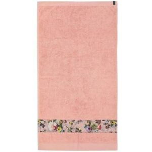 Essenza Fleur - Badehåndklæder - 70x140 cm - Rosa - 100% bomuld - Håndklæder fra