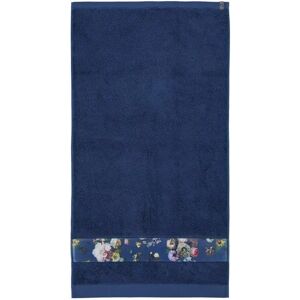 Essenza Fleur - Håndklæder - 60x110 cm - Blå - 100% bomuld - Håndklæder fra