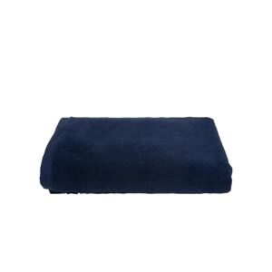 Tempur Håndklæde - 50x100 cm - Mørkeblå - 100% Bomuld - Frotté håndklæde fra